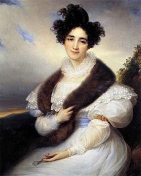 弗朗索瓦 約瑟夫 金森 Portrait Of Marie J Lafont Porcher